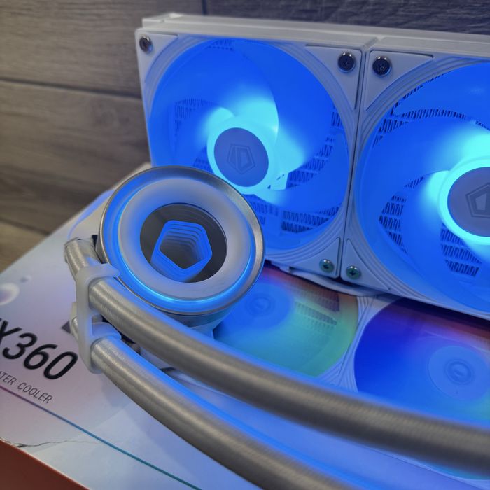 Водяне охолодження 360mm rgb white ID Cooling водянка, кулер