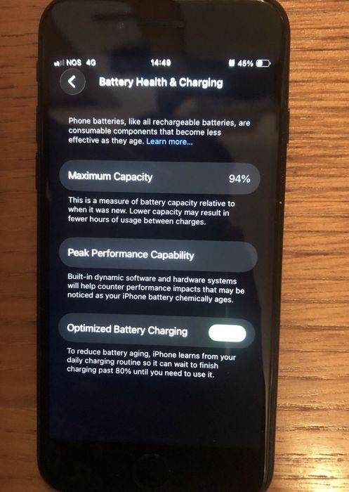 Iphone SE de 2020 com 128GB