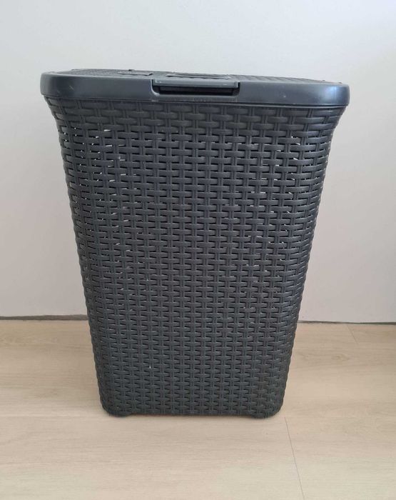 Kosz na bieliznę Curver Natural Style 60l