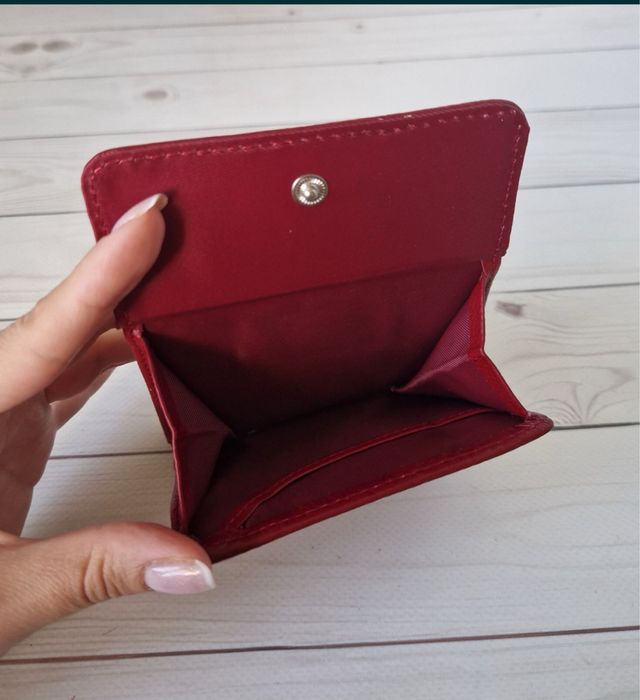 Женский небольшой кошелек,жіночий невеликий гаманець,шкіряний гаманець