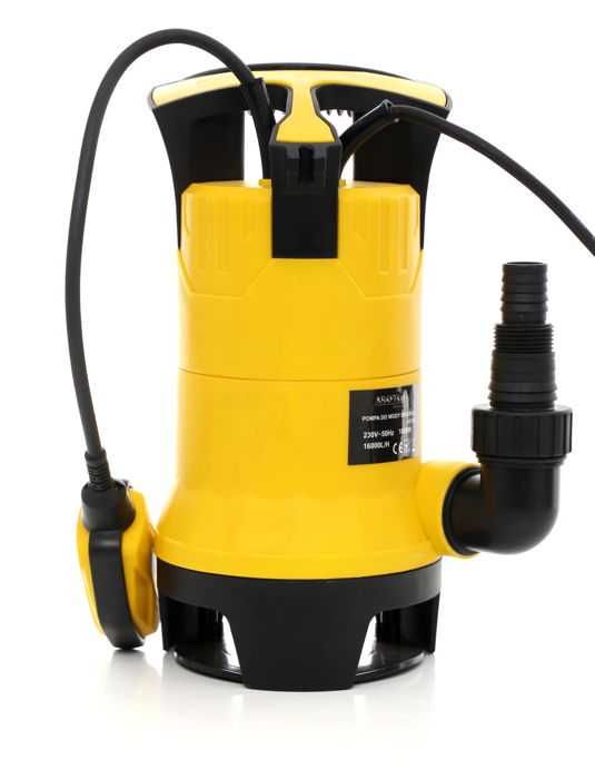 POMPA do wody brudnej moc 1650W AUTOMATYCZNY WYŁĄCZNIK
