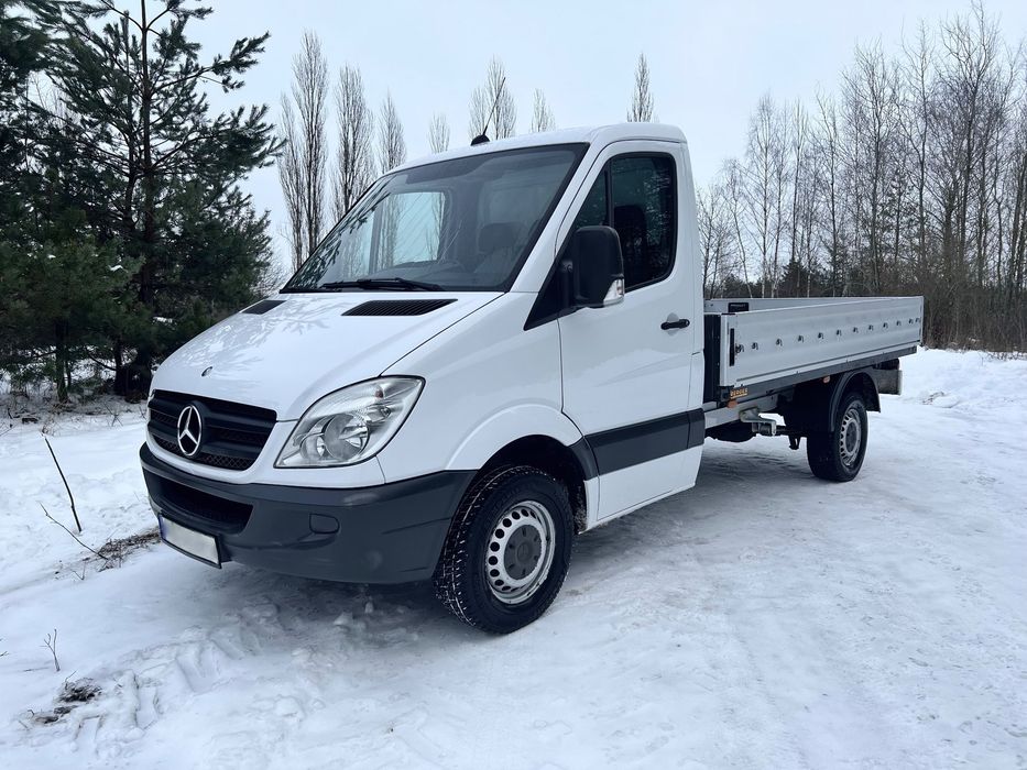 Mercedes-Benz SPRINTER CDI 313  Mercedes Sprinter 313 doka / uszkodzony silnik  PLANDEKA GRATIS