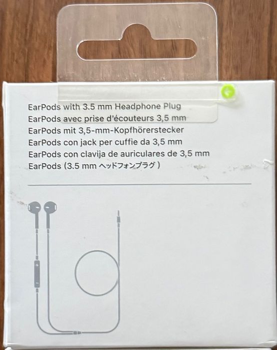 Auriculares Apple EarPods Jack 3,5mm- novos