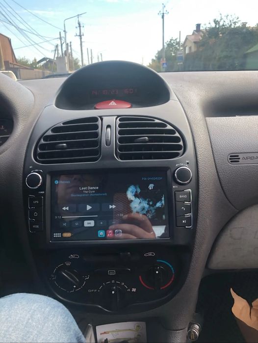 Rádio Android 13 com GPS Peugeot 206 (Artigo Novo)