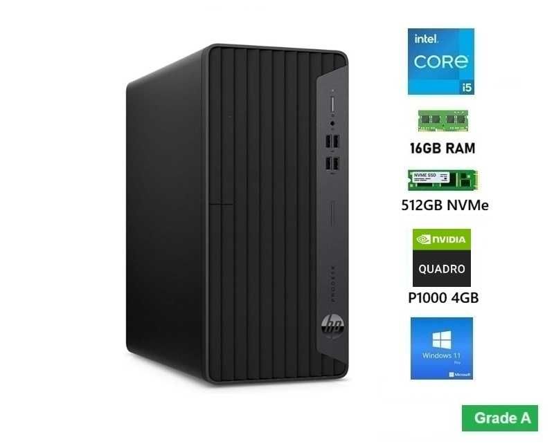 HP ProDesk 400 G7 MT i5-10600 | 16Gb 512Gb NVMe NVIDIA 4GB | Garantia
