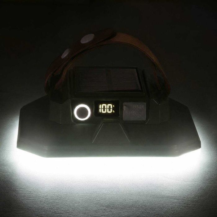 Ліхтар туристичний JK-06 зі знімним повербанком, LED-освітленням, USB-зарядкою, акумуляторний кемпінговий ліхтар