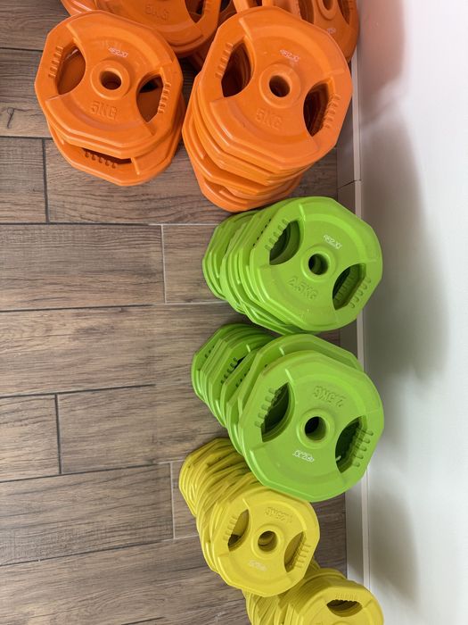 Stangki, obciążenia, maty