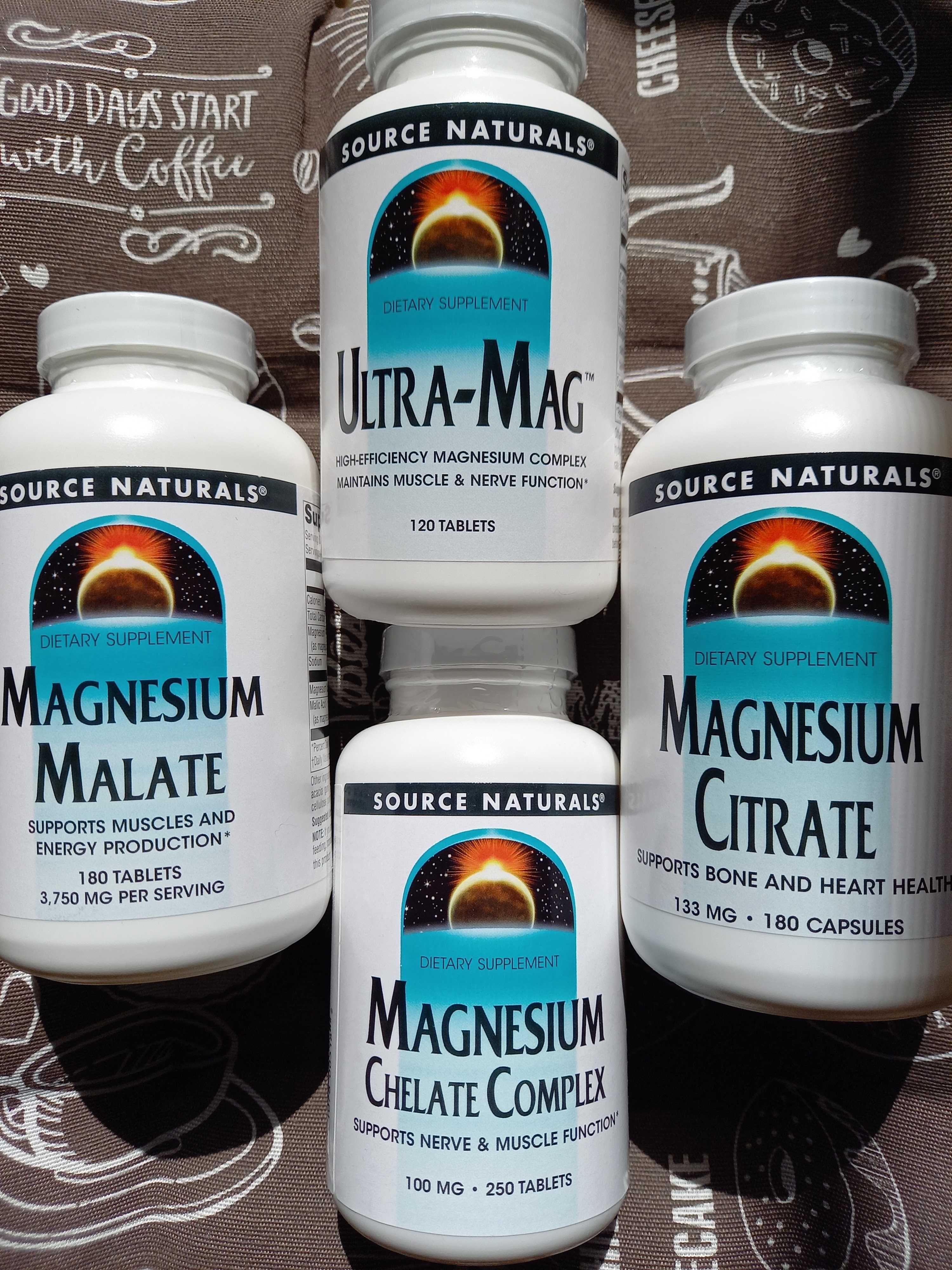 Магній магний малат цитрат хелат ультра маг ultra mag source natural ...