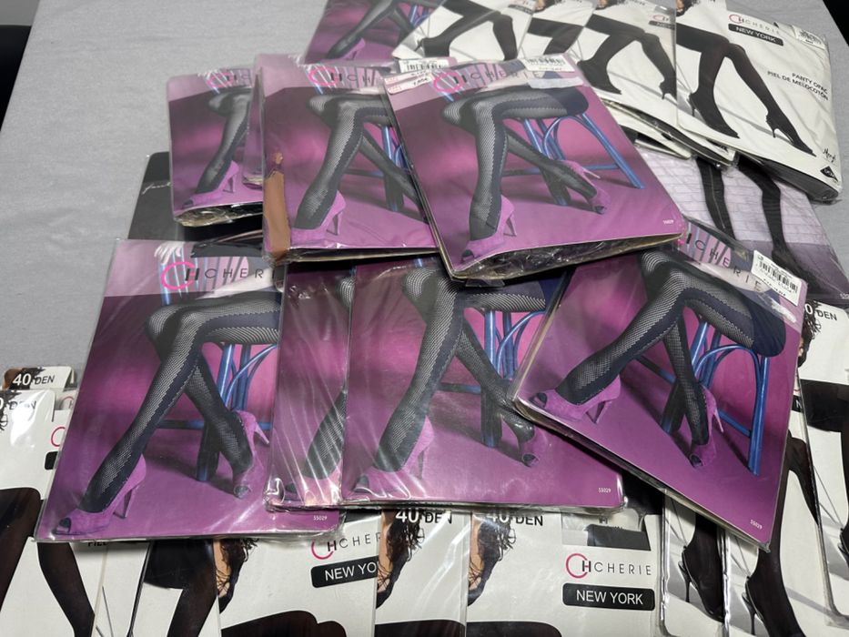 Lote + de 100 Meias Meia Calça Collant Marie Claire Cherie Novos