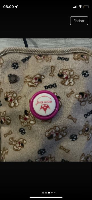 Botija de agua quente Elétrica