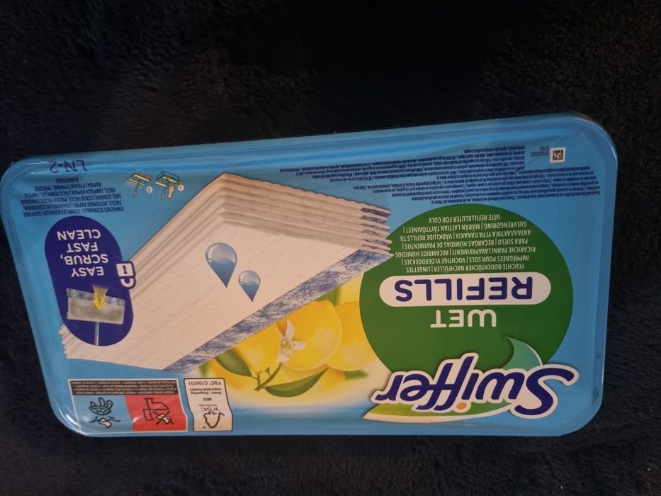 Swiffer Wet Refills Mokre wkłady sciereczki do mopa 24szt