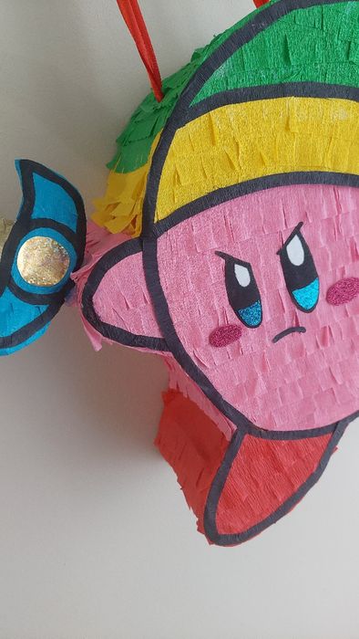 Piniata kirby z mieczykiem 35cm