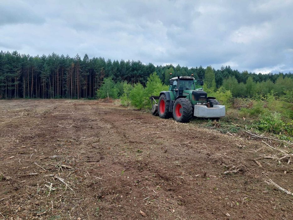Mulczer leśny mielenie korzeni   czyszczenie działki likwidacja sadu