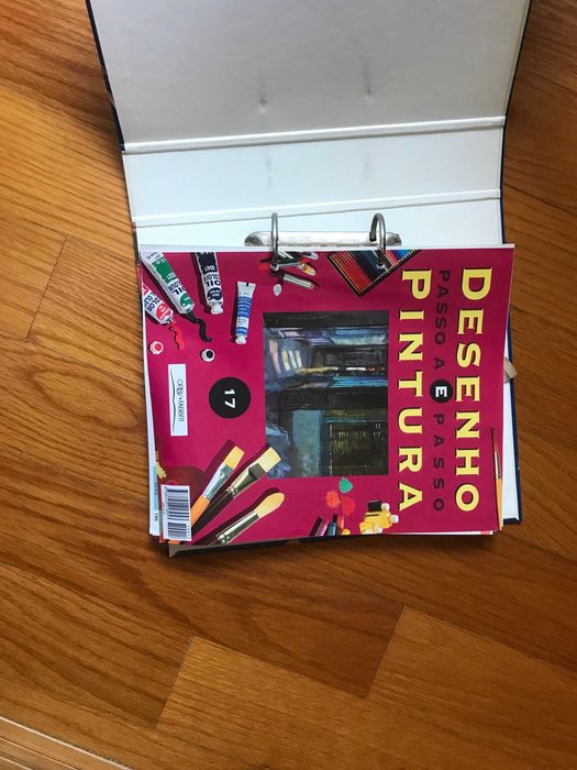 Desenho e Pintura Conjunto Cassete VHS e Fascículos