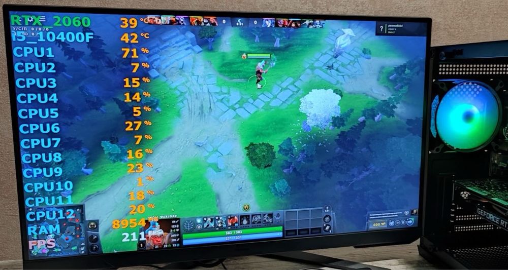 Игровой пк i5 RTX2060 cs2 rust gtaV pubg dota wot stalker2 fs25