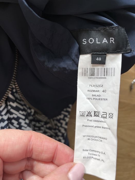 Płaszcz, trencz solar