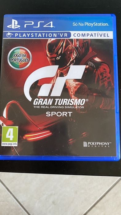 Gran turismo sport Ps4 (VR COMPATIVEL)troco PES 21