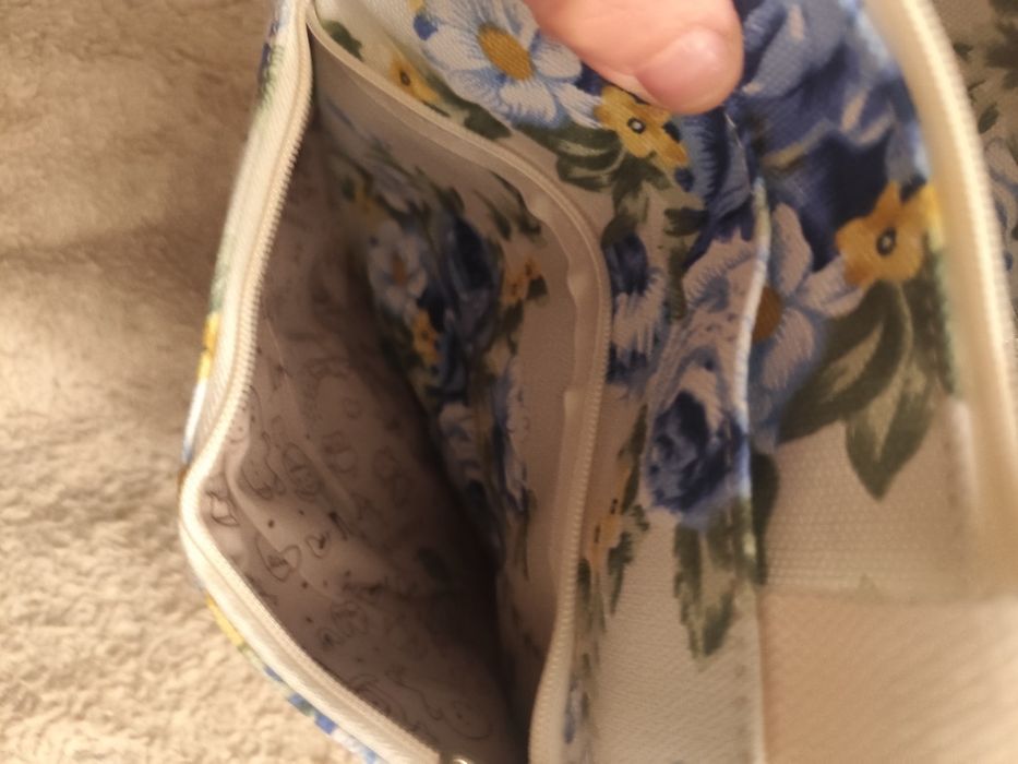 NOWA torba termiczna lunchbox z kwiatowym wzorem