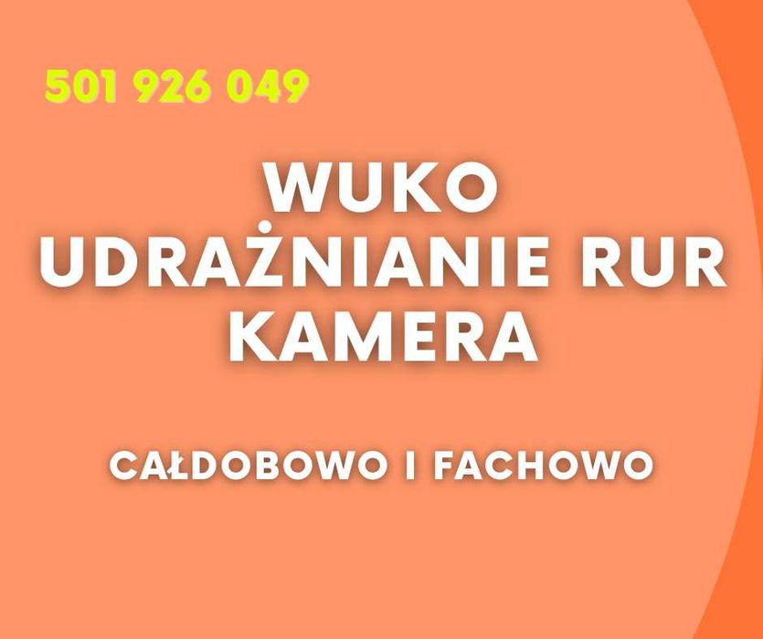 WUKO udrażnianie rur monitoring kanalizacji Hydraulik