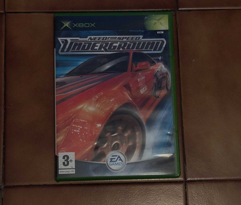 Jogo Xbox Need For Speed Underground Completo - Capa Inglesa