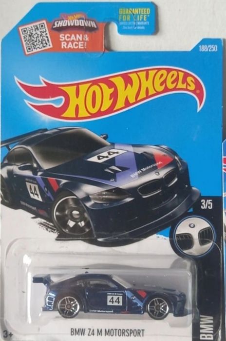 Conj 2 hot wheels bmw z4 m