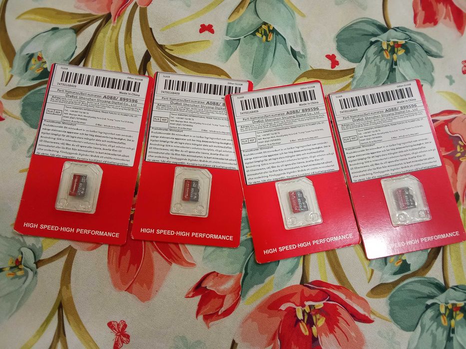 Cartões de memória