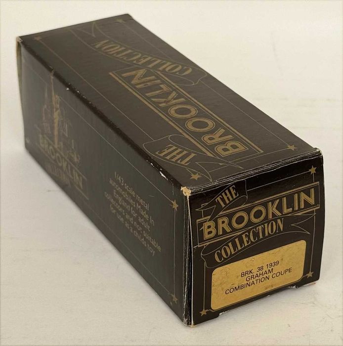 Brooklin Models_BRK38 1939 GRAHAM Combination Coupe. Completo, como novo.