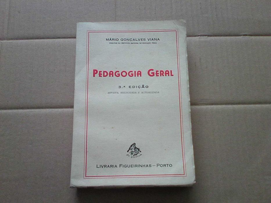 Pedagogia geral  - por abrir