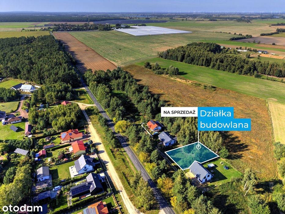 Działka budowlana z ładnym drzewostanem - Bartodzieje