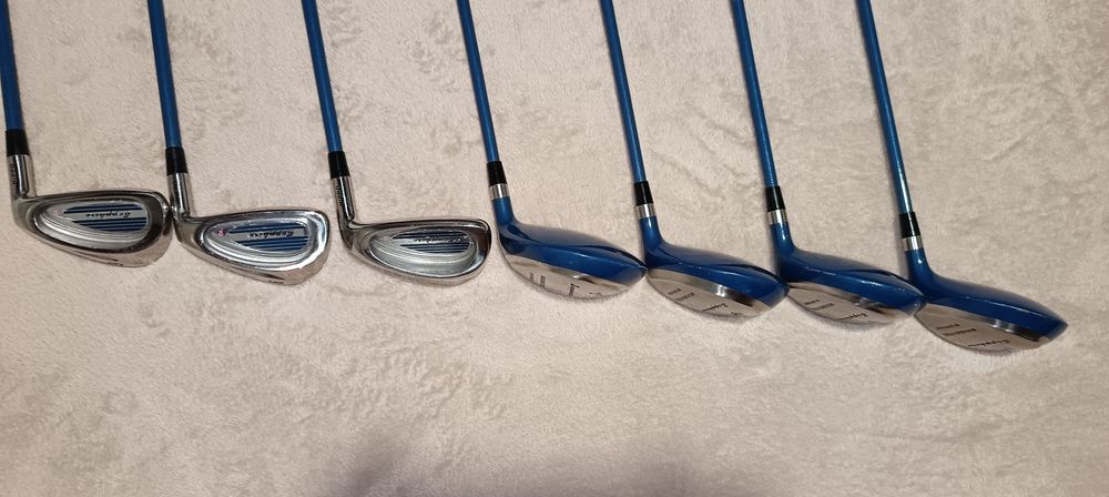 Set 7 Tacos Golfe Senhora Hippo Sapphire (Grafite)