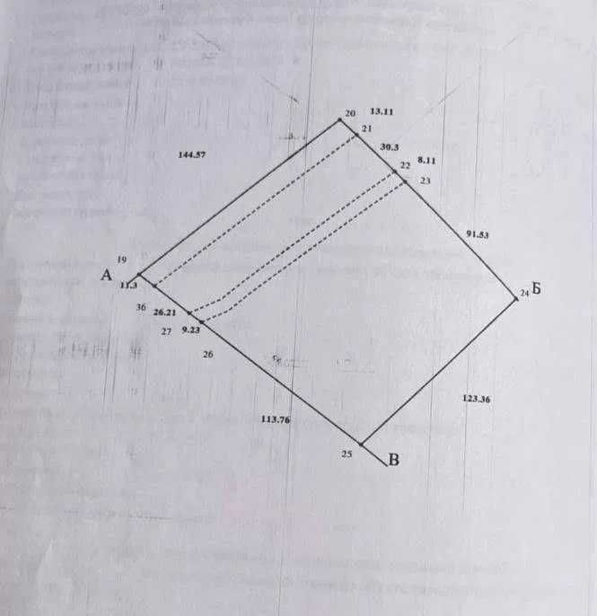 Продаж земельної ділянки площею 4Га с.Пшеничники , вул.Петрикова