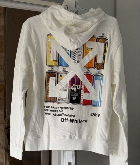Бiла худи Off-white