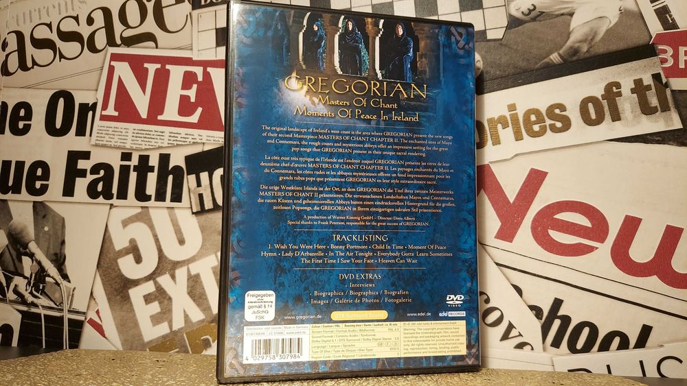 Gregorian - The DVD Collection 4x DVD BOX