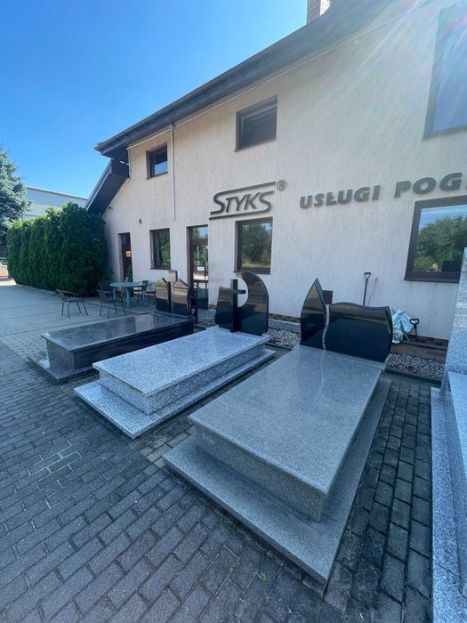 Kamieniarstwo - Nagrobki, Blaty, Schody, Parapety Łęczna