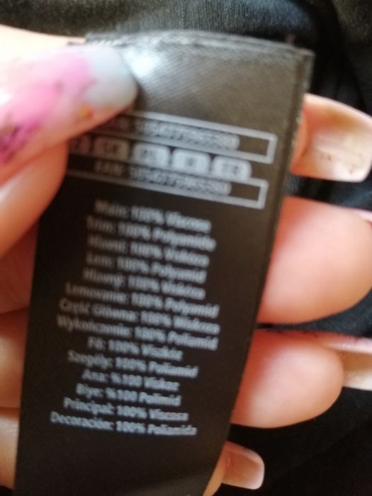 SUPER duża Tuniko Sukienka F&F L stan jak nowa