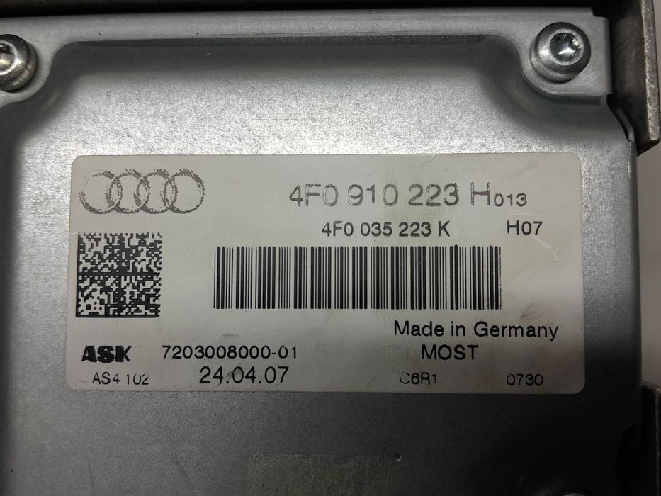 Amplificador de colunas AUDI A6 Avant (4F5, C6)