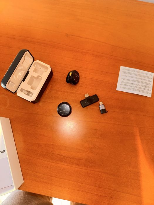 Microfone de Lapela Sem Fios