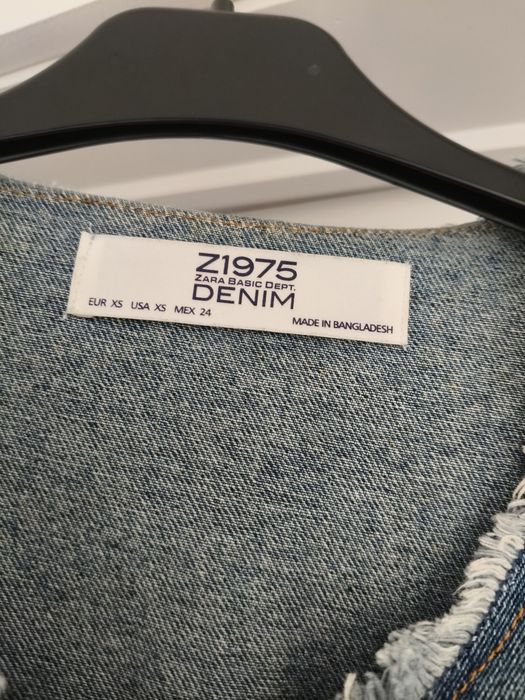 Colete Ganga  Zara  Novo  Tam M ( Portes Incluídos)