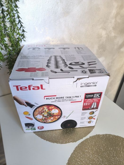 Zestaw Tefal Ingenio Emotion. 22 elementy