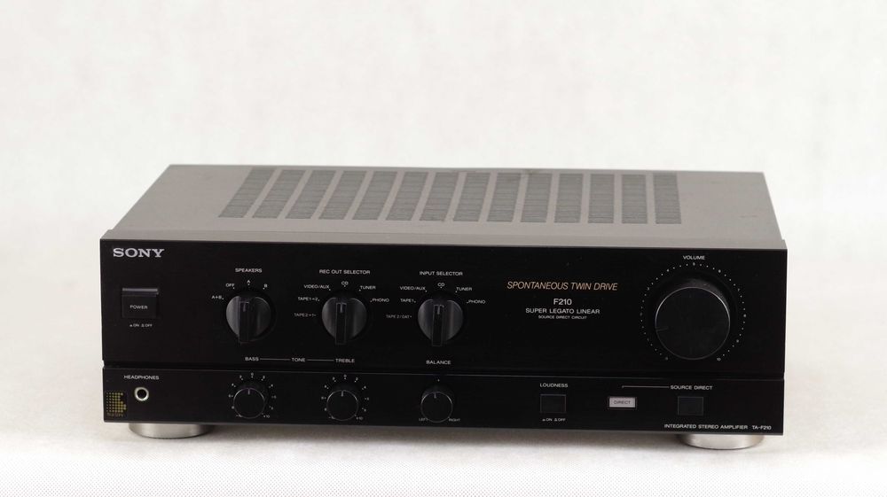 Wzmacniacz Sony F210 wejście gramofonowe.