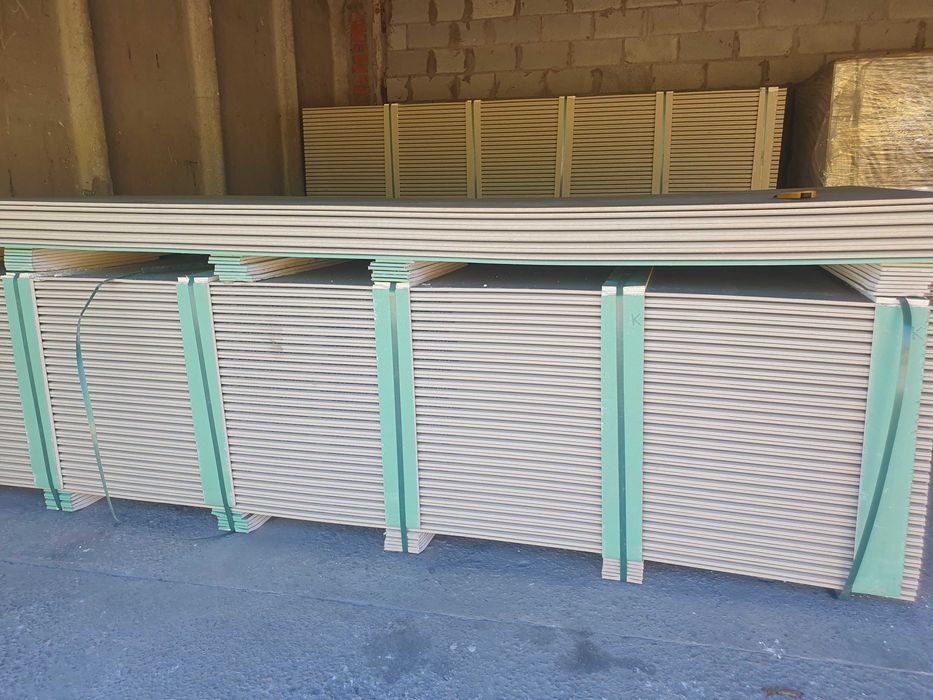 Гіпсокартон стіновий 12,5*1200*2500мм