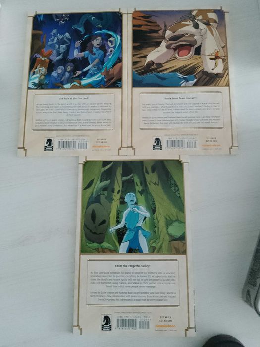 Zestaw komiksów Avatar: The Last Airbender - The Search