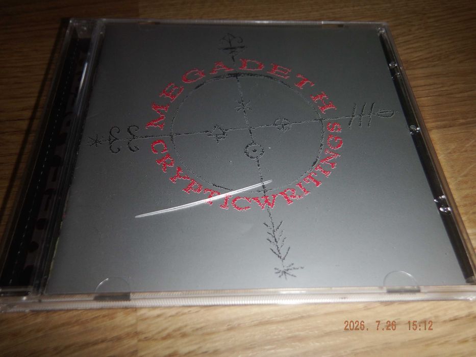 MEGADETH - Cryptic writings