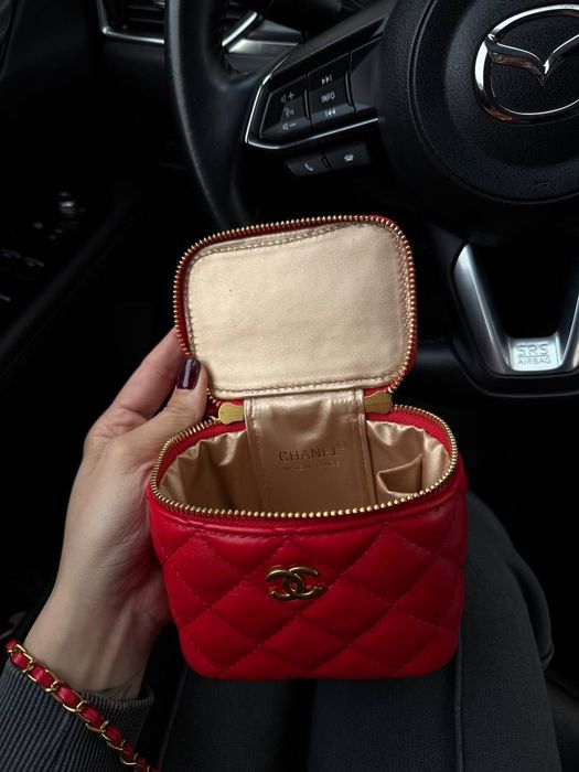 Сумка Chanel Classic / міні-сумка шанель червона