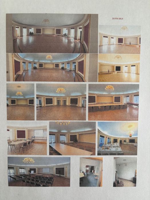 Sala konferencyjno bankietowa Złota Sala