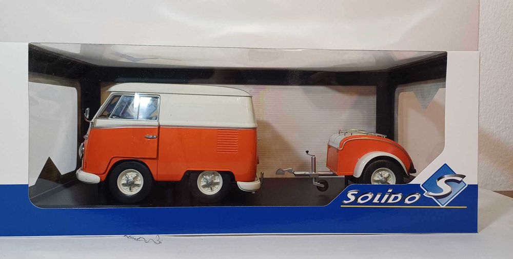 1/18 VW pão de Forma Kool Kombi lr - Solido