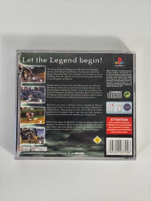 Legend - Playstation 1 PS1 - CIB - caixa partida!