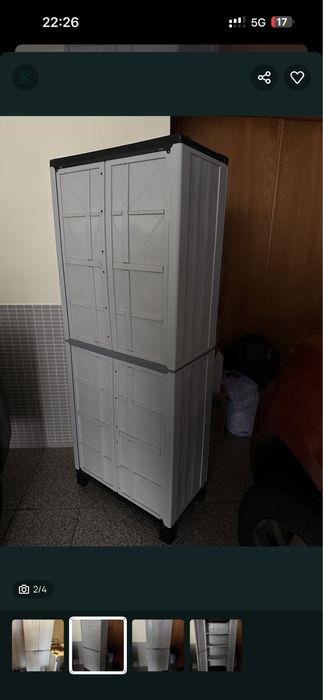 Armário grande PVC como novo