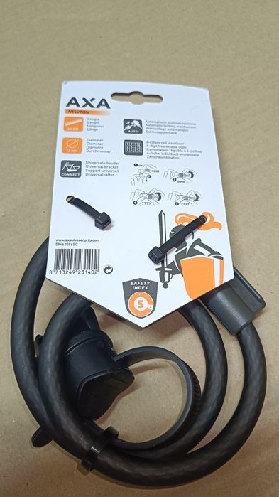 AXA Newton Code zapięcie rowerowe typu linka 60cm