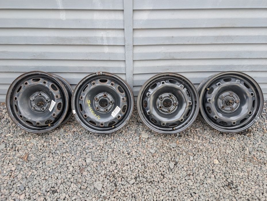 Комплект оригінальних металевих дисків Volkswagen 5*100 R14 5/100 14